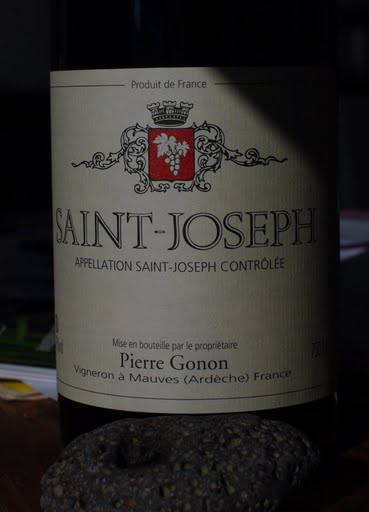 Saint-Joseph fra Gonon -- klassisk, stringent & mineralsk udtryk Saint-Joseph fra den solide producent Pierre Gonon